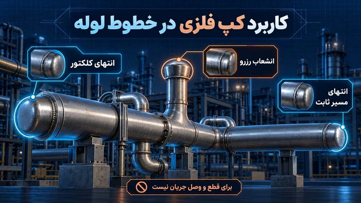 کاربرد گپ فلزی لوله